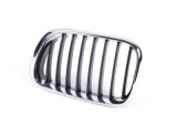 Grila radiator Bmw X5 (E53), 01.1999-05.2003, stanga, crom/negru, 51138402645, 205005-1