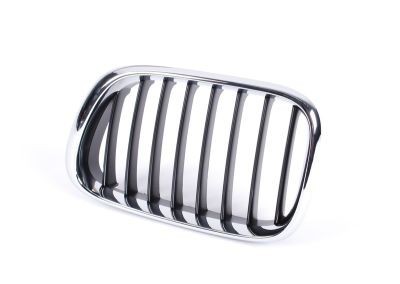 Grila radiator Bmw X5 (E53), 01.1999-05.2003, stanga, crom/negru, 51138402645, 205005-1 foto