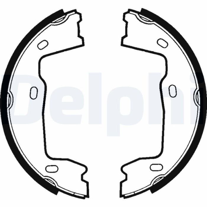 DELPHI LS1381 Set saboti frana, frana de mana