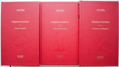 Stapanul Inelelor (3 volume) &amp;ndash; J. R. R. Tolkien foto