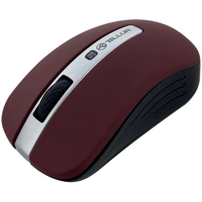 Tellur Mouse Wireless Basic Led Rosu 45506641 foto