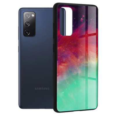 Husa pentru Samsung Galaxy S20 FE / S20 FE 5G, Techsuit Glaze Series, Fiery Ocean foto