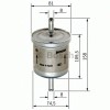 Filtru combustibil RENAULT TRAFIC I platou / sasiu (PXX) (1989 - 2001) BOSCH 0 450 905 030