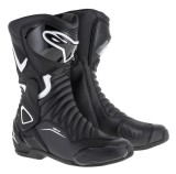 Cumpara ieftin Cizme moto dame Alpinestars SMX-6 V2, negru/alb, marime 38