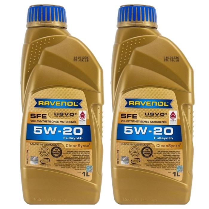 Pachet 2 litri ulei Ravenol SFE USVO 5W20