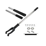 Maner telescopic pentru slefuitor de beton, 97 cm, Powermat PM-SDB-2450M-UT