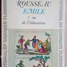 Emile ou de l'education - Jean-Jacques Rousseau