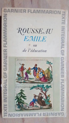 Emile ou de l&amp;#039;education - Jean-Jacques Rousseau foto