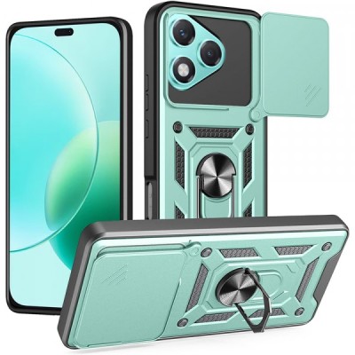 Husa pentru Honor 400 Lite, Techsuit, CamShield, Verde foto