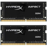 Memorie laptop DDR4, 32GB (16GB x2), 2666MHz, CL15, HyperX Fury, Kingston