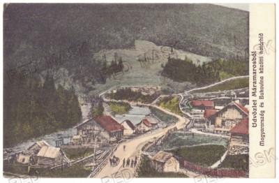 224 - MARAMURES, Bucovina, Border, Romania - old postcard, CENSOR - used - 1915 foto