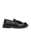 Geox mocasini de piele D SERILDA culoarea negru, cu toc plat, D46WYH 00043 C9999
