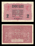Bancnote Romania, bani vechi 2 lei 1917 - BGR