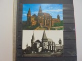 R.S.R. + R.P.R. - HUNEDOARA - CASTELUL HUNIAZILOR - CIRCULATE ( ED.I.P.ARTA GRAFICA,TIMBRU SEC + EDITURA MERIDIANE,NETIMBRATA )