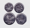 Moneda Botswana 5 - 50 Thebe 2013 - KM#31-34 UNC ( set x4 ), Africa