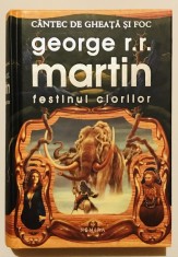 Festinul Ciorilor, VOL 4/5, George R.R. Martin, Cantec de Gheata si Foc, Urzeala Tronurilor/Game of Thrones, Cartonata de Lux, Colectia Nautilus, 2011
