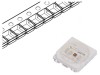 LED RGB SMD 5050 PLCC6 5x5mm 120&deg; 150mA, Optosupply