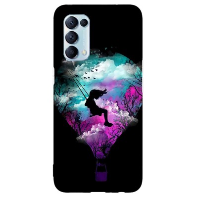 Husa compatibila cu Oppo Reno 4 Lite model Swing of dreams, Silicon, TPU, Viceversa foto