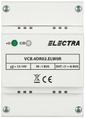 Doza derivatie video 4 iesiri REZIDENTIAL - ELECTRA VCB.4DR02.ELW0R SafetyGuard Surveillance foto