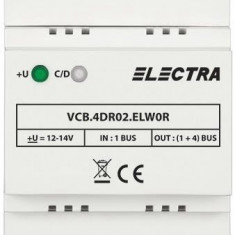 Doza derivatie video 4 iesiri REZIDENTIAL - ELECTRA VCB.4DR02.ELW0R SafetyGuard Surveillance