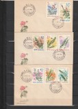 RO - FDC - PLANTE SUBACVATICE ( LP 634 1966 ( 3 DIN 3 )