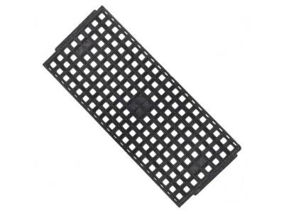 Tăviță ESD 10x10x1mm neagră pentru circuite electronice TQFP foto