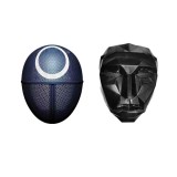 Set 2 Masti Squid Game Cerc &amp; Lider, Negre, Carnaval, Petrecere Tematica, Cosplay, Adulti, Universala, Plastic, Confortabile