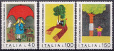 Italia 1976 - Ziua marcii 3v.,neuzat,perfecta stare(z), Nestampilat