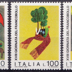 Italia 1976 - Ziua marcii 3v.,neuzat,perfecta stare(z)