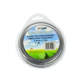 Coarda taiere pentru masini de tuns iarba, patrata, din plastic otelit, 2.4mm x 15m