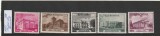 ROMANIA 1955 LP 388 MUZEE DIN BUCURESTI SERIE MNH NESTAMPILATA