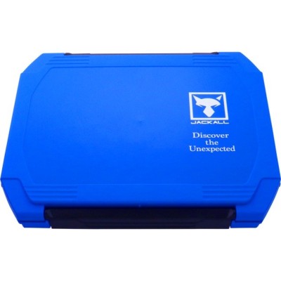 Cutie Accesorii Jackall 2300D Double Open Blue M 23.4x19.5x4cm foto