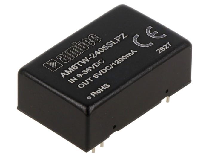 Convertor DC/DC 6W 9-36V la 5V
