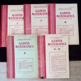 REVISTA GAZETA MATEMATICA 1989 NR.1, 3-4, 8, 11-12 (5 REVISTE)-COLECTIV-339313