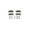 Placute frana PEUGEOT BOXER platou sasiu ATE 13046048122