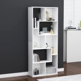 Cumpara ieftin Bibliotecă, alb, 67x24x161 cm, lemn prelucrat