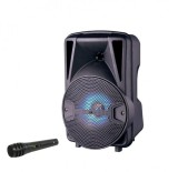 Boxa portabila 100W PMPO 1068 D cu bass puternic