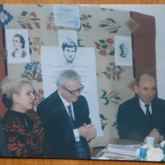 Fotografie ; Radu Beligan , Gheorghe Dinica , Stefan Cazimir la un festival lit.