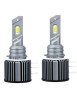 Set 2 leduri H15 60W, 6000K, 12.000 Lumeni, 12V-24V