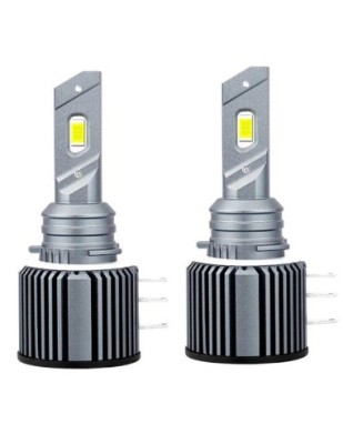 Set 2 leduri H15 60W, 6000K, 12.000 Lumeni, 12V-24V foto