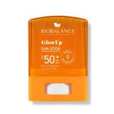 Protectie solara Glow up Stick SPF 50+ UVA &amp; UVB PA++++ Blue Light, 19g, Bio Balance