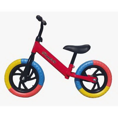 Bicicleta fara pedale Balance Happy Baby rosu foto