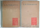 RAZBOI SI PACE de L.N. TOLSTOI , VOL I-II , 1959 * PREZINTA URME DE UZURA