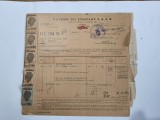Factura + alte 3 documente emise de Vacuum Oil Company S.A.d.R. Bucuresti 1946 / CD1P