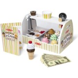 MELISSA AND DOUG SCOOP AND SERVE SET DE JOACA DIN LEMN TEJGHEAUA CU INGHETATA