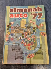 Almanah auto 1977 foto