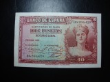 SPANIA 10 PESETAS 1935 SUPERBA
