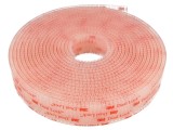 Bandă Velcro Transparentă 25mm x 5m