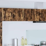 VidaXL Dulap de bucătărie cu raft 2 pcs Stejar fumuriu 40 x 31 x 40 cm 885236