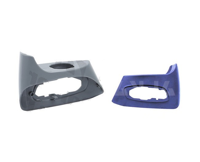 Carcasa oglinda exterioara Citroen C4 Picasso (Ua/Ud), 10.2006-06.2013, partea Dreapta, grunduit; partea inferioara, Aftermarket